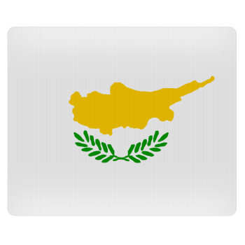 Cyprus flag, Mousepad rect 23x19cm