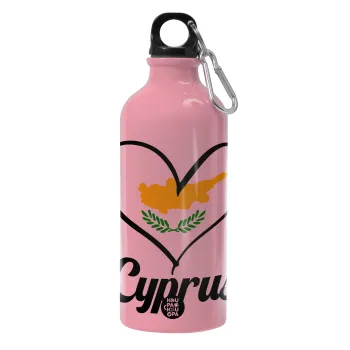 Cyprus flag, Water bottle 600ml