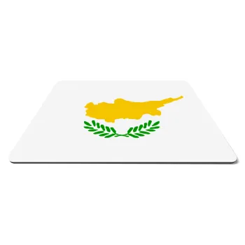 Cyprus flag, Mousepad rect 27x19cm