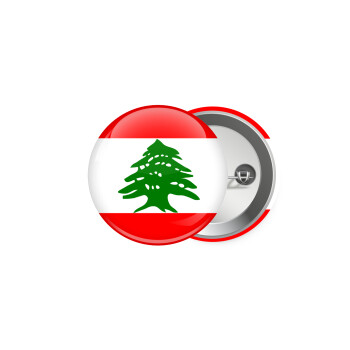 Lebanon flag, Κονκάρδα παραμάνα 5.9cm