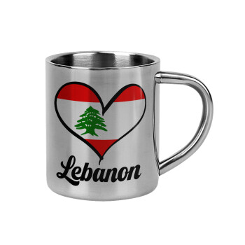 Lebanon flag, Κούπα Ανοξείδωτη διπλού τοιχώματος 300ml