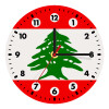 Wooden wall clock (20cm)