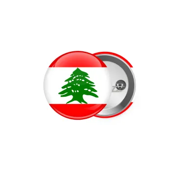 Lebanon flag, Κονκάρδα παραμάνα 5cm