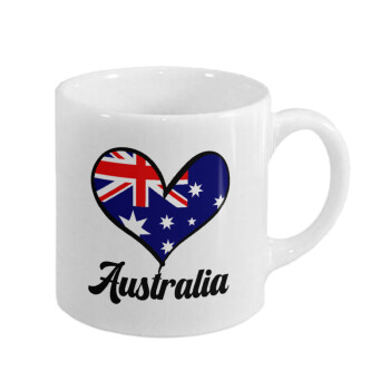 Australia flag, Κουπάκι κεραμικό, για espresso 150ml