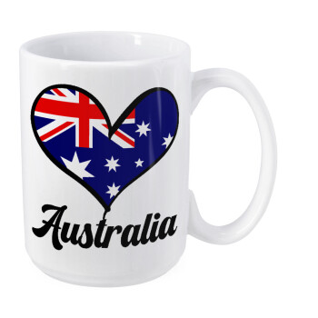 Australia flag, Κούπα Mega, κεραμική, 450ml