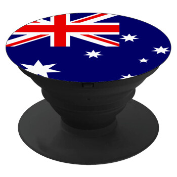 Australia flag, Phone Holders Stand  Μαύρο Βάση Στήριξης Κινητού στο Χέρι