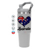 GREY Travel Tumbler with Handle 890ml