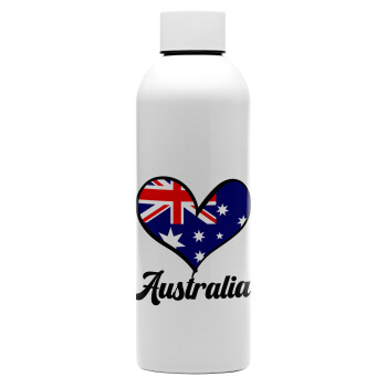 Australia flag, Μεταλλικό παγούρι νερού, 304 Stainless Steel 800ml
