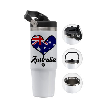Australia flag, Θερμός Ανοξείδωτο 30oz με χερούλι