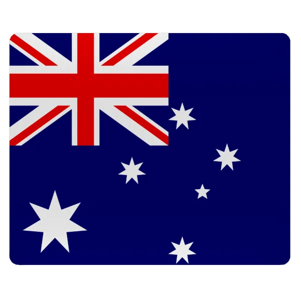 Australia flag — Mousepad ορθογώνιο 23x19cm