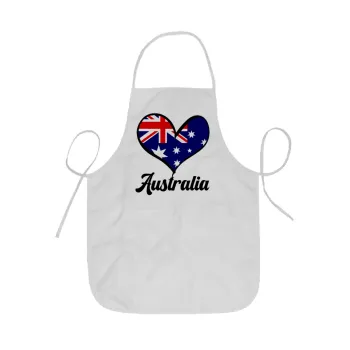 Australia flag, Ποδιά Σεφ ολόσωμη κοντή  Παιδική (44x62cm)