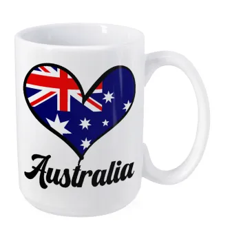 Australia flag, Κούπα Mega, κεραμική, 450ml