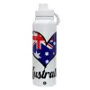 1L Stainless Steel Thermal Bottle with Phone Holder & Double Wall Insulation
