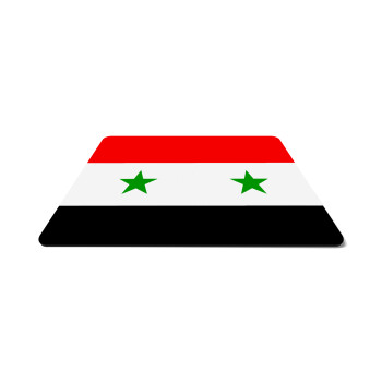 Syria flag, Mousepad ορθογώνιο 27x19cm