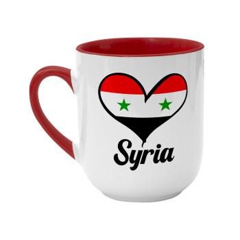 Syria flag, Κούπα κεραμική tapered 260ml