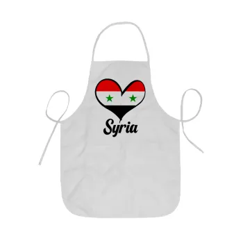 Syria flag, Ποδιά Σεφ ολόσωμη κοντή  Παιδική (44x62cm)