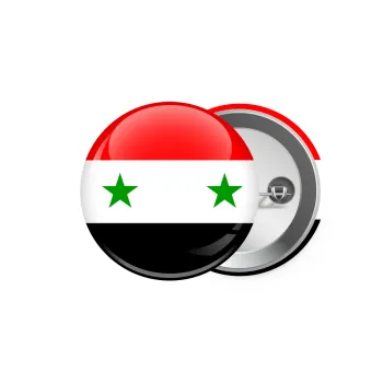 Syria flag, Κονκάρδα παραμάνα 5.9cm