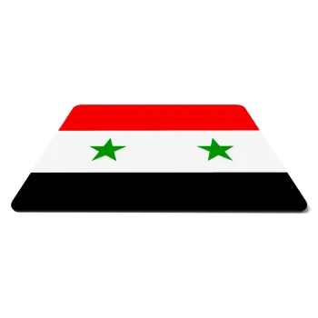 Syria flag, Mousepad ορθογώνιο 27x19cm