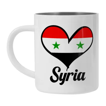 Syria flag, Κούπα Ανοξείδωτη διπλού τοιχώματος 300ml