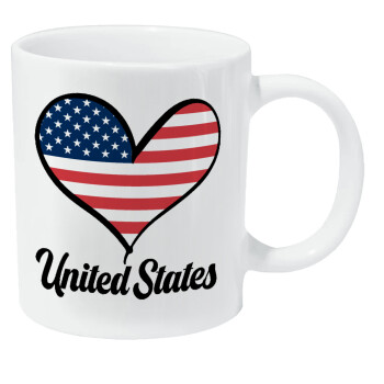 USA flag, Κούπα Giga, κεραμική, 590ml