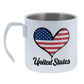 USA flag — Κούπα Ανοξείδωτη διπλού τοιχώματος 400ml