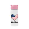 Pink stainless steel thermal flask, 320ml