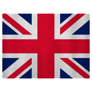 England flag, Επιφάνεια κοπής γυάλινη (38x28cm)