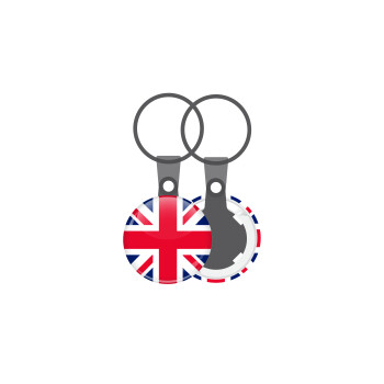 England flag, Μπρελόκ mini 2.5cm