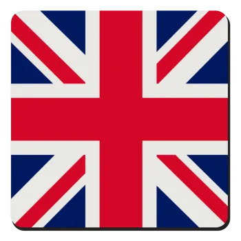 England flag, Τετράγωνο μαγνητάκι ξύλινο 9x9cm