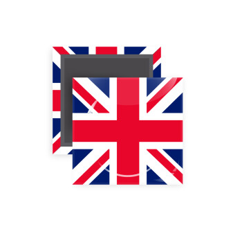 England flag, Μαγνητάκι ψυγείου τετράγωνο διάστασης 5x5cm