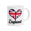 England flag, Κούπα, κεραμική, 330ml (1 τεμάχιο)