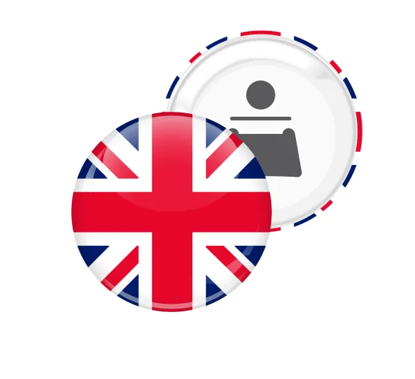 England flag — Μαγνητάκι & Ανοιχτήρι (5.9cm)