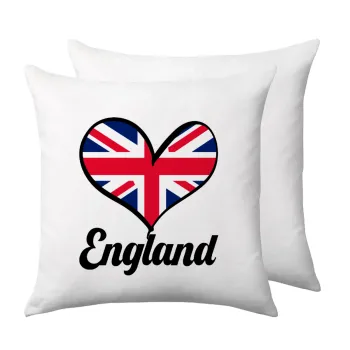 England flag, Sofa cushion 40x40cm includes filling