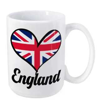 England flag, Κούπα Mega, κεραμική, 450ml