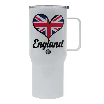 England flag, Tumbler με καπάκι, διπλού τοιχώματος (θερμό) 750L