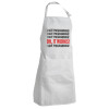 Adult Chef Apron (with sliders and 2 pockets)