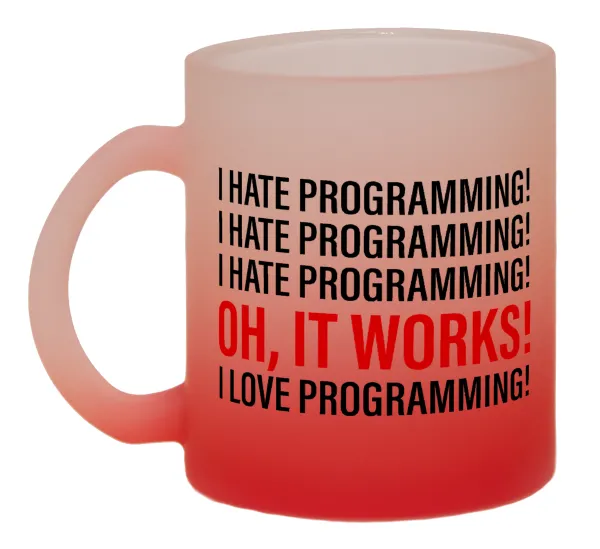 I hate programming!!! — 1