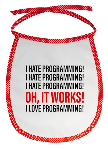 I hate programming!!! — 1