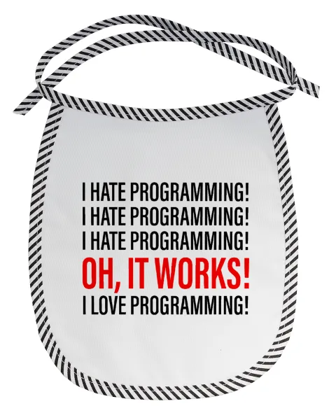 I hate programming!!! — 1