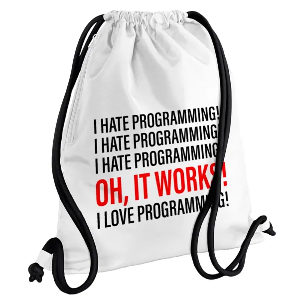 I hate programming!!! — 1