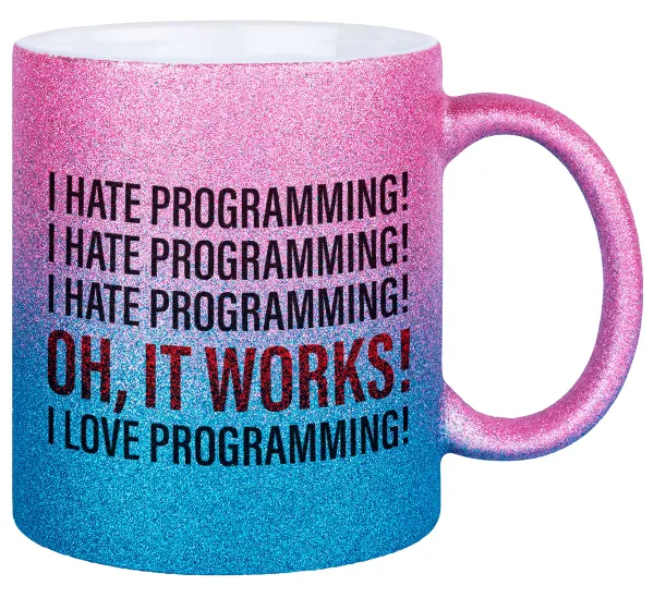I hate programming!!! — 1