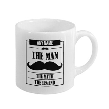 The man, the myth, Κουπάκι κεραμικό, για espresso 150ml