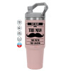 Pink color, 890ml (30oz) stainless Steel Tumbler with Handle