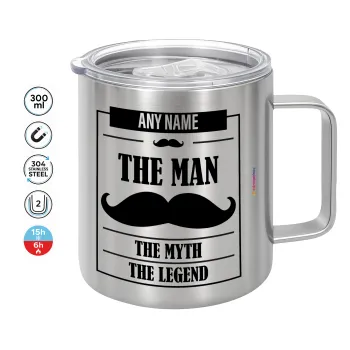 The man, the myth, Mug Stainless steel double wall 300ml