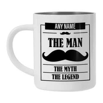 The man, the myth, Mug Stainless steel double wall 300ml