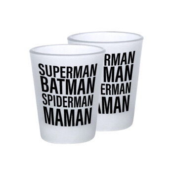 MAMAN, Σφηνοπότηρα γυάλινα 45ml του πάγου (2 τεμάχια)