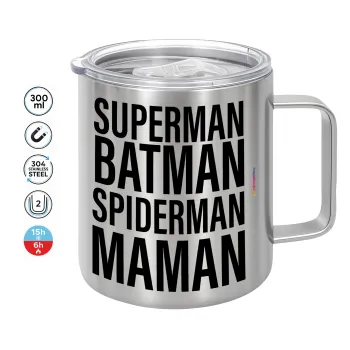 MAMAN, Mug Stainless steel double wall 300ml