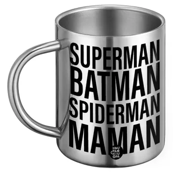 MAMAN, BIG Mug Stainless steel double wall (450ml)