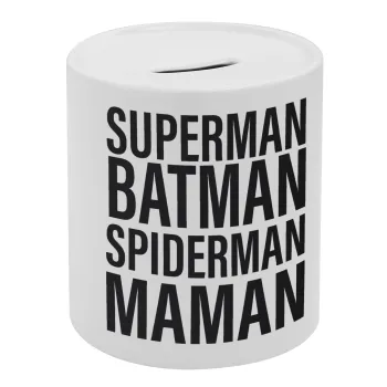 MAMAN, Κουμπαράς πορσελάνης με τάπα