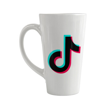tik tok, Κούπα κωνική Latte Μεγάλη, κεραμική, 450ml